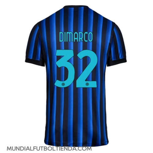Camiseta Inter Milan Federico Dimarco #32 Primera Equipación Replica 2025-26 mangas cortas